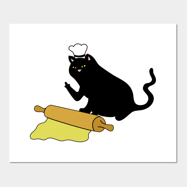 Cheeky Cat Christmas Baking Gift Cookies Fuck you